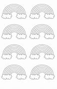 Image result for Free Printable Rainbow and Clouds