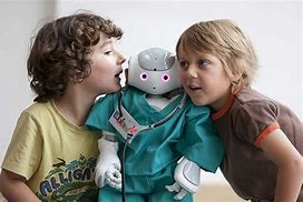 Image result for Kid with Robot