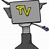 Image result for TV with White Screen Clip Art Cute
