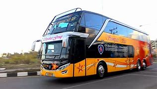 Image result for Bus Double-Decker Indonesia