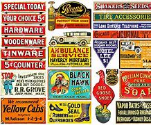 Image result for Vintage Shop Signs