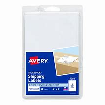 Image result for Avery Mailing Labels 4X6