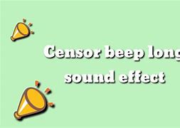 Image result for Long Beep