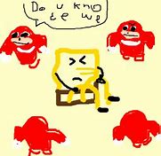 Image result for Spongebob Uganda Knuckles Meme