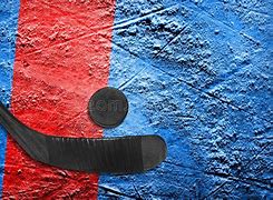 Image result for Red and Blue Ice Hockey Stick Indoor