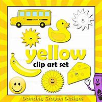 Image result for Things That Are Yellow Cartoon