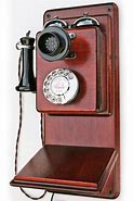 Image result for Antique Wooden Wall Telephone