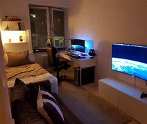 Image result for Coolest Bedroom Gaming Setups