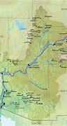 Image result for Arizona Map with Colorado River