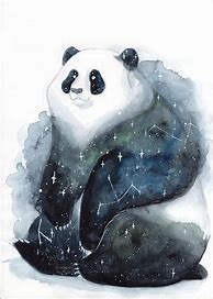 Image result for Galaxy Panda Art