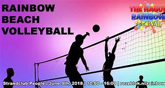 Image result for Rainbow Volleyball