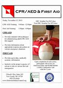 Image result for CPR First Aid AED Training Roster