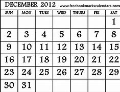 Image result for Dec 27 2012 Calendar