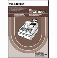 Image result for Sharp Cash Register XE-A203