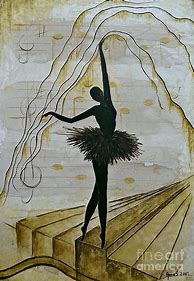 Image result for Coffee Painting Ballerina