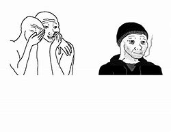 Image result for Wojak Laughing Meme