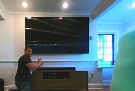 Image result for Samsung 80 Inch TV On Wall