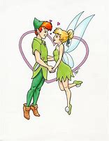 Image result for Peter Pan and Tinkerbell Clip Art