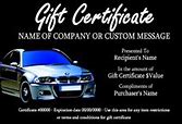 Image result for Automotive Repair Gift Certificate