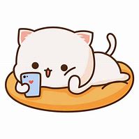 Image result for Cute Cat Holding Phone