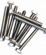 Image result for Stainless Steel Hex Bolts M6