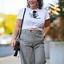 Image result for Wide Leg Pants with Sneakers