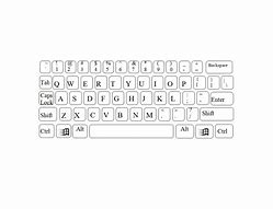 Image result for Keyboard Outline