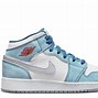 Image result for Show Me a Picture of Blue and White Jordan's