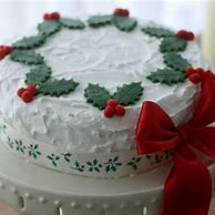 Image result for Decorate Christmas Cake