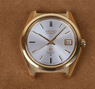 Image result for Seiko 18K Gold Watch
