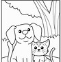 Image result for Cat and Dog Template