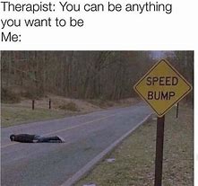 Image result for Bump in the Road Meme