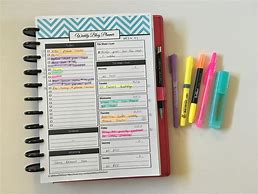 Image result for DIY Weekly Planner Templates