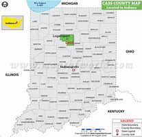 Image result for Cass County Indiana Map