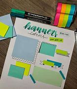 Image result for Post It Note Banner