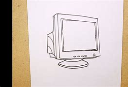 Image result for Computer Parts Monitor Drawing
