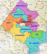 Image result for Fairfax County Map