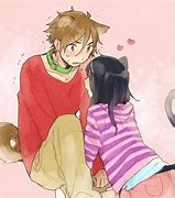 Image result for Anime Bunny Cat and Dog Boy