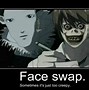 Image result for Death Note Stare Meme