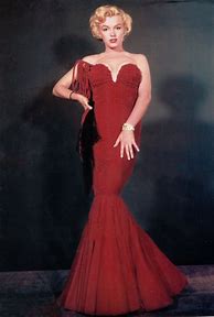Image result for Marilyn Monroe Red Dress