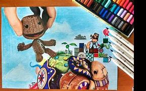 Image result for Little Big Planet Drawing