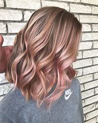 Image result for Rose Gold Hair Color Shades