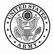 Image result for Army Crest Black and White