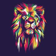Image result for Lion Pop Art
