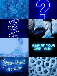 Image result for Neon Blue Aesthetic Background