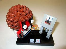 Image result for LEGO Deadpool Bob Ross