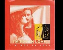 Image result for I'm Not in Love Chords