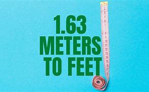 Image result for Feet vs Meters Chart