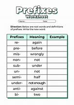 Image result for En Prefix Words