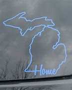Image result for Michigan Mitten Car Decal